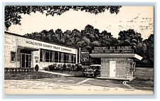 Worcester County Trust Company MA, Lincoln Plaza Office And Drive In Postcard picture