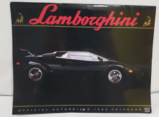 1989 Lamborghini Official Authorized Calendar picture