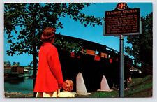 c1950s Flagship Niagara Sign State Street Erie Pennsylvania PA PC Postcard picture