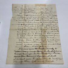 1862 Civil War Letter  picture