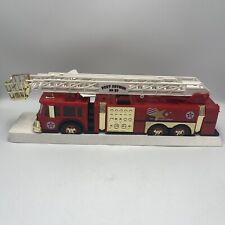 NEW 1997 TEXACO AERIAL TOWER FIRE TRUCK NUMBERED GOLD SERIAL NUMBERED picture
