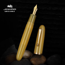 New Jinhao 9019 Resin Fountain Pen Heartbeat Nib #8 Fine Nib&Large Converter picture