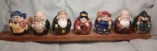 Japanese Lucky 7 Gods Porcelain Statues picture