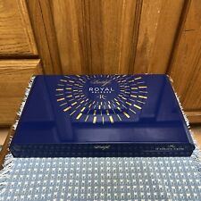 Davidoff Cigars Royal release EMPTY  Robusto Box  Tray 13x7.75x2” Blue picture