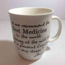 James Madison Best Medicine Quote Coffee Mug Long Journey Mild Season Country picture