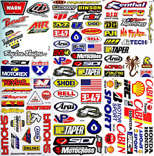 Dirt Bike Motorcycles Supercross Motocross ATV Lot 6 vinyl decals stickers D6015 picture