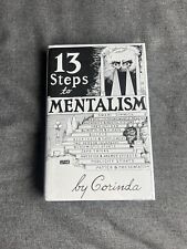 🔥13 Steps To Mentalism Tony Corinda Psychic ESP Collectable Magic Book🔥🔥 picture