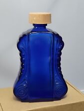 Cologne Bottle Cobalt Blue w cap, Might Be Envy Cologne  picture