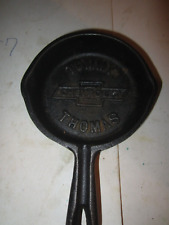 TOMMY THOMAS CHEVROLET Advertising  Cast Iron 6” Skillet Frying Pan picture