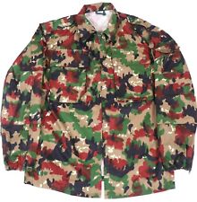 Large Swiss Army M83 Alpenflage Field Jacket Military Camouflage Uniform M70 picture