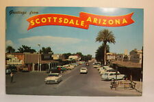 Postcard Greetings From Scottsdale AZ picture