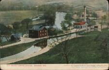 1910 Baraboo,WI City Water Pumping Station Sauk County Wisconsin Postcard picture