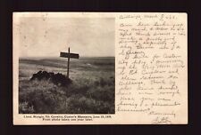 POSTCARD : MONTANA - LIEUTENANT STURGIS 7TH CAVALRY CUSTER'S MASSACRE 1906 UDB picture