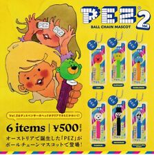 PEZ Ball Chain Mascot Vol.2 [6 types set (full complete)] Ken Elephant picture