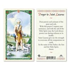 Prayer to Saint Lazarus of Bethany Laminated Prayer Card picture