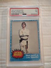 1977 Topps Star Wars #57 Mark Hamill as Luke Skywalker PSA 7 NM picture