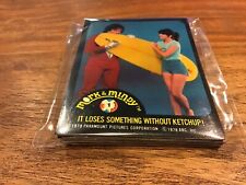 MORK AND MINDY ROBIN WILLIAMS MORK ROOKIE STICKER 1978 TOPPS NM MINT 22 set picture