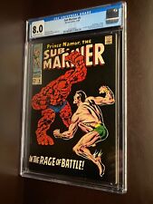 Sub-Mariner #8 (1968) / CGC 8.0 / 1st Silver Age appearance of Betty Dean picture