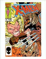 Uncanny X-Men #213 Comic Book 1987 FN/VF Wolverine Sabretooth picture