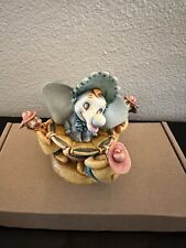 Disney 2004 Harmony Kingdom Baby Dumbo and Clowns LE 500 Figurine Box RARE picture