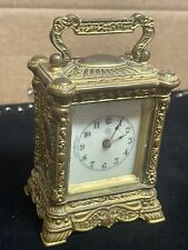 1891 RARE ANTIQUE JENNINGS BROTHERS Carriage Clock picture