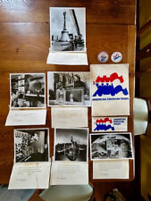 RARE Vtg Lot 10 Item AMERICAN FREEDOM TRAIN 1975 2 Button, 6 Print, Folder PRESS picture