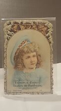 Greensburg Indiana Vintage Advertising Thomson & Corbett RARE 1900s Trade Card picture
