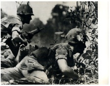 Vietnam, Paratroopers in South Vietnam, December 1965 Vintage Silver Print Tira picture
