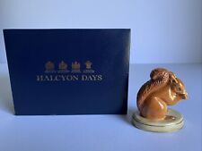 Vintage Halcyon Days Enamels Red Squirrel On Base PS-I NIB picture