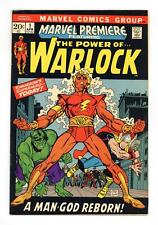 Marvel Premiere #1 VG- 3.5 1972 1st app. Warlock picture