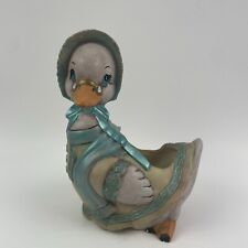 Vintage 1984 Hand Painted Scioto Mother Goose Planter Holder 6 Inch Figurine picture