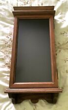 Vintage Wooden Wall Shadow Box Repurposed from Vintage Wall Clock . picture