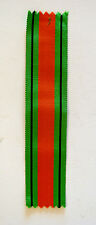 British World War II Defence Medal Ribbon 6 Inches Original British Govt. Issue picture