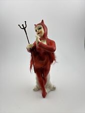RARE Vintage Enesco/Sonsco Red She Devil Ballerina With Trident-REPAIRED picture