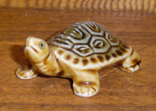 Vintage Ceramic Turtle Figurine - Made In Japan - 3 1/2