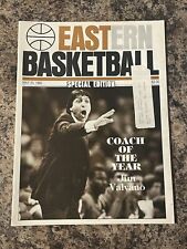 1983 NC State Wolfpack Eastern Basketball Magazine.  Jim Valvano picture