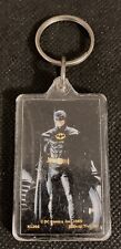 BATMAN DC 1989 Licensed Keychain Batman in front of the Batmobile picture