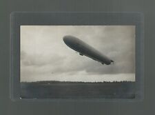 RPPC Navy Graf Zeppelin L-3 Over German Countryside First To Reach England 1914 picture
