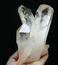 3.71lb Natural Beautiful white Quartz Crystal Cluster POINT Mineral Specimen picture