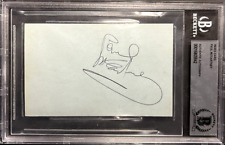 THE BEATLES PAUL MCCARTNEY SIGNED AUTOGRAPHED INDEX CARD BECKETT TRACKS COA picture