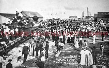 Apalachicola Northern - First Train to Apalachicola FL 4-30-1907  NEW 5X8 PHOTO picture