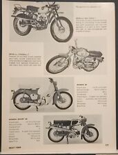 1968 Honda 50 Sport 50 65 Harley M65 Yamaha Newport Garelli Gadabout Print Ad picture