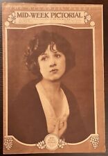 Mid-Week Pictorial May 12, 1921 - Actress Edna Hibbard on Cover picture