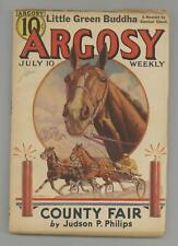 Argosy Part 4: Argosy Weekly Jul 10 1937 Vol. 274 #3 VG 4.0 Low Grade picture
