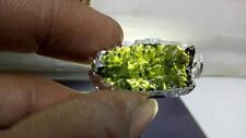 Natural Certified Moldavite Pendant Necklace Raw Moldavite (Green) Healing picture