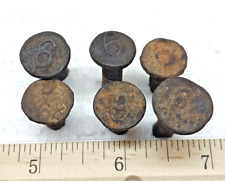 Dated Railroad Nails lot either 6 or 9 picture