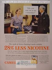 RARE Esquire Advertisement AD 1941 CAMEL cigarettes WWII Era picture