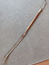 Antique Argentine Real Silver Handled Gaucho Whip - Rebenque - picture