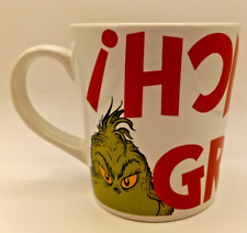 Dr. Seuss The Grinch Spell Out Upside Down Right Side Up 18oz Ceramic Mug Cup picture