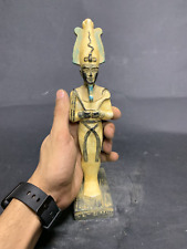 Rare Egyptian Statue God Osiris Ancient Antiquities Pharaonic Egyptian BC picture